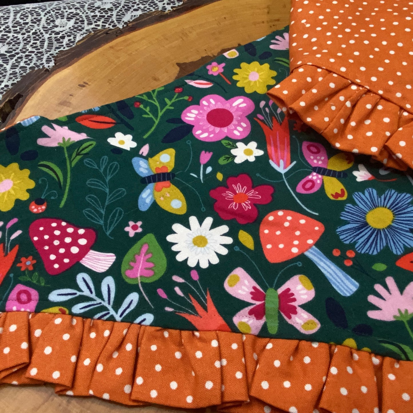 Whimsy's Enchanted Meadow, Reversible Bandana