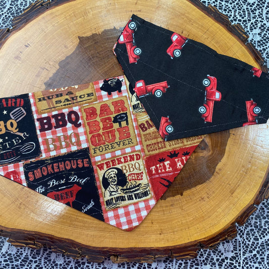 Whimsy's Weekend Smokehouse BBQ, Reversible Bandana