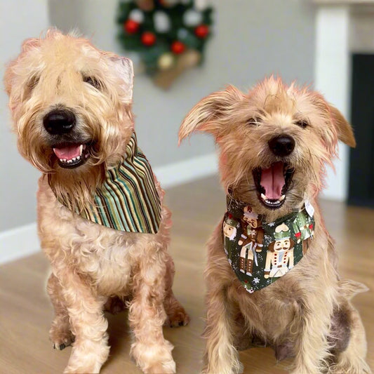 Christmas Nutcracker Elegance, Reversible Bandana