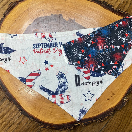 Patriotic Never Forget, Reversible Bandana