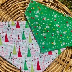 Christmas Festive Forrest, Reversible Bandana